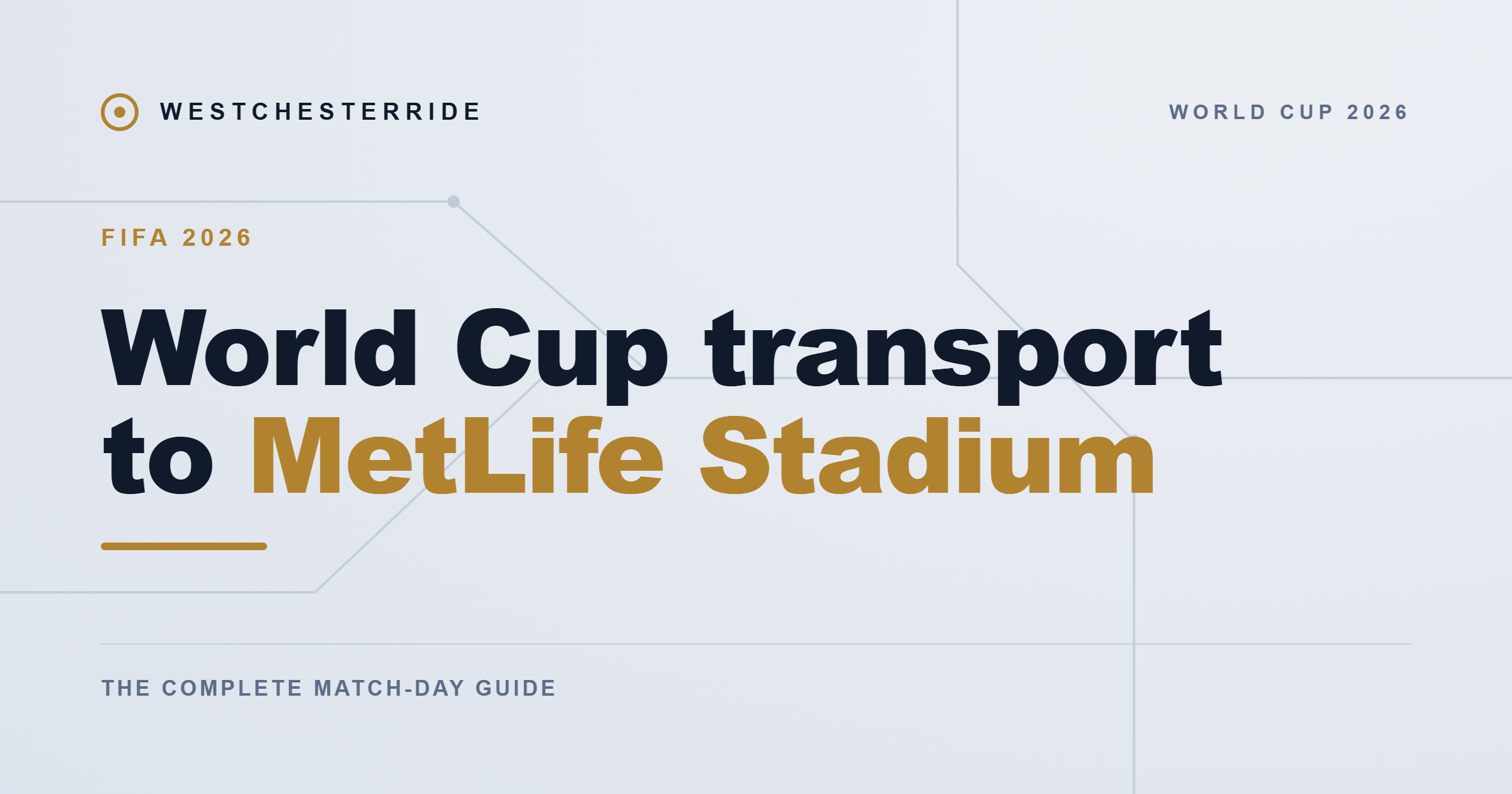 World Cup transport to MetLife Stadium, WestchesterRide