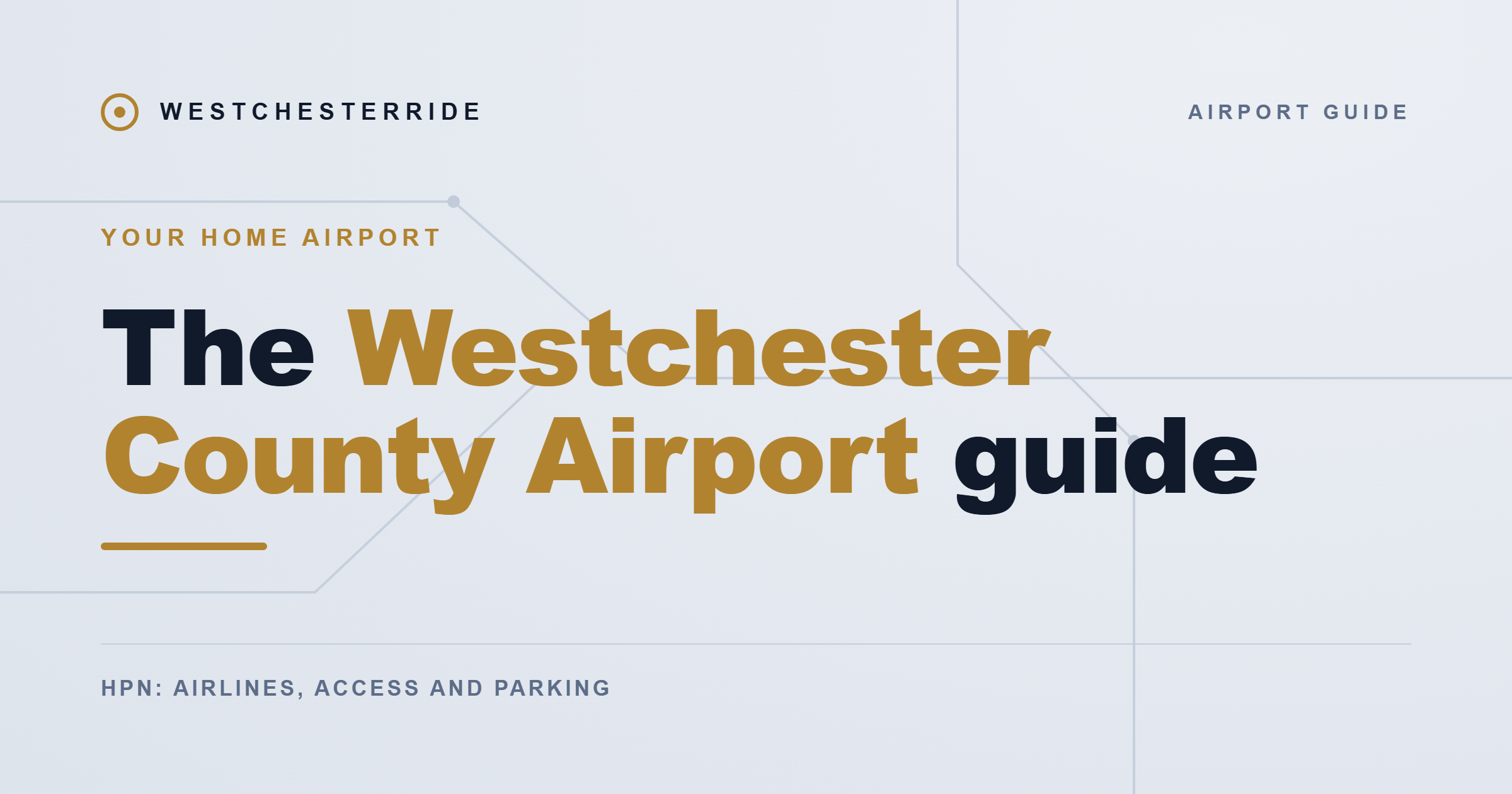 The Westchester County Airport guide, WestchesterRide