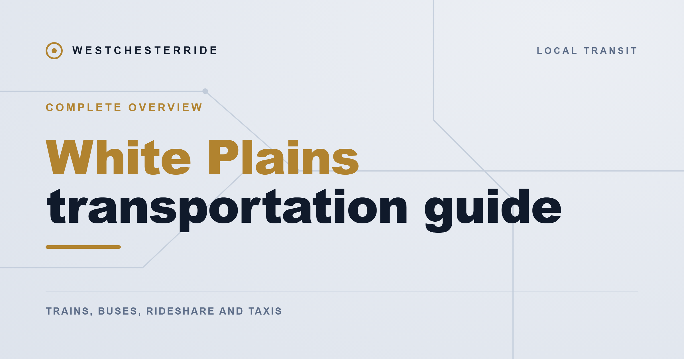 White Plains transportation guide, WestchesterRide