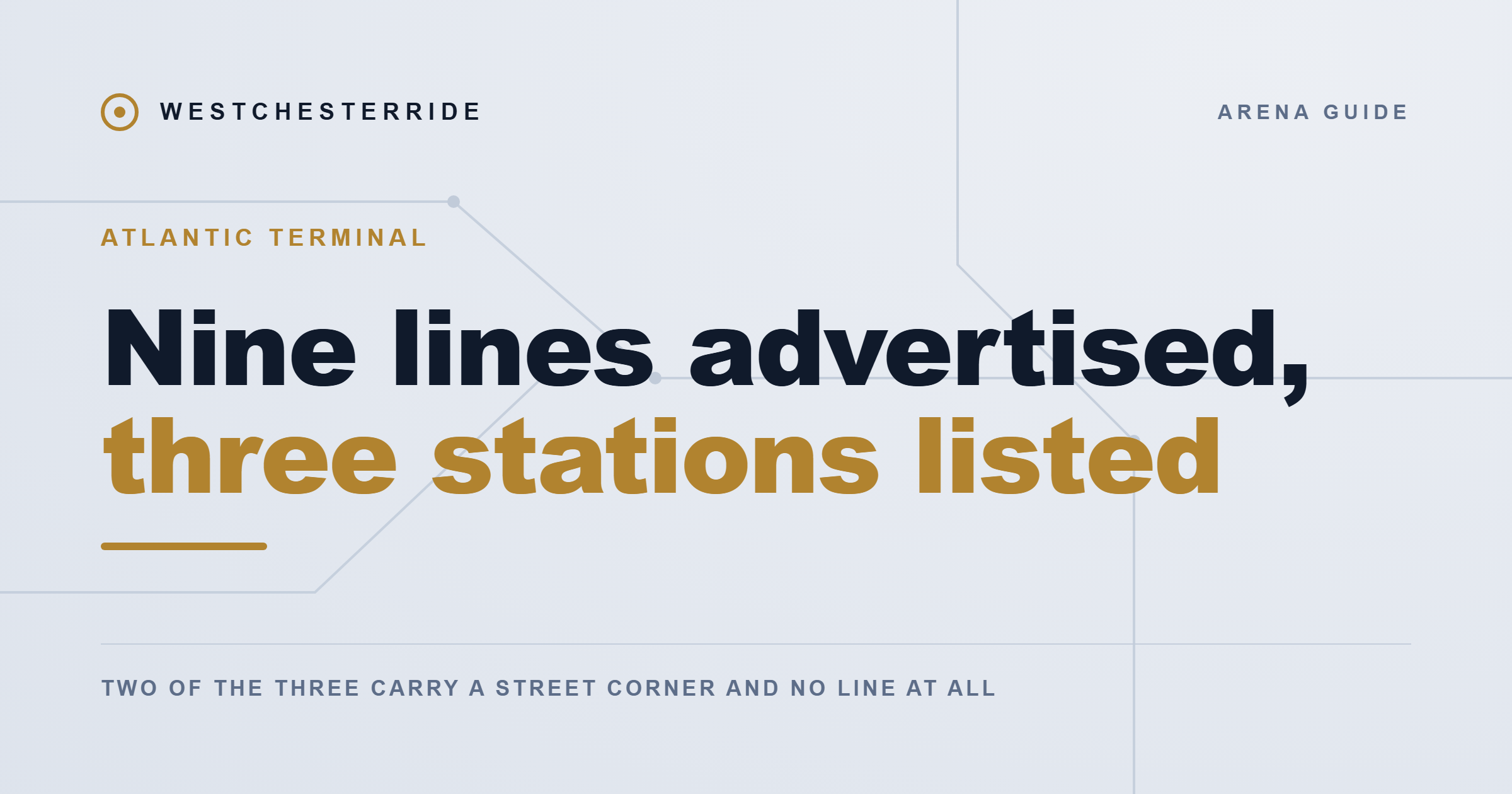 Barclays Center by subway and LIRR | WestchesterRide