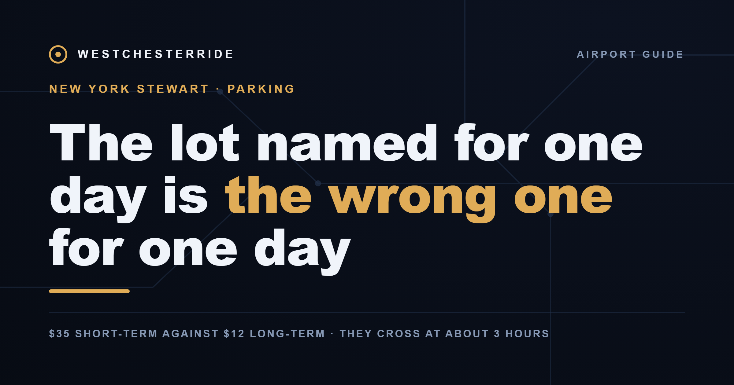 Stewart airport parking rates | WestchesterRide