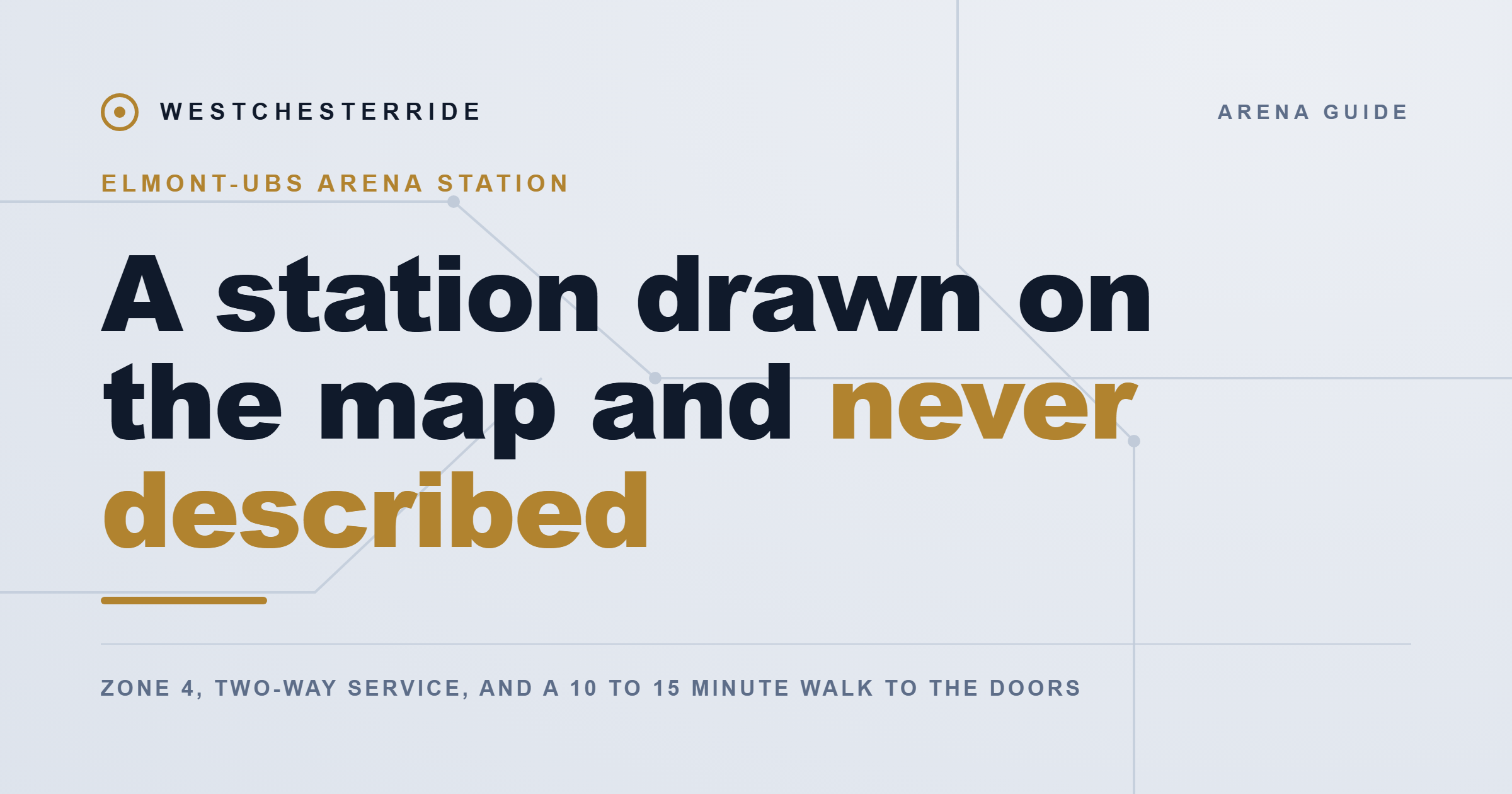 UBS Arena by LIRR | WestchesterRide