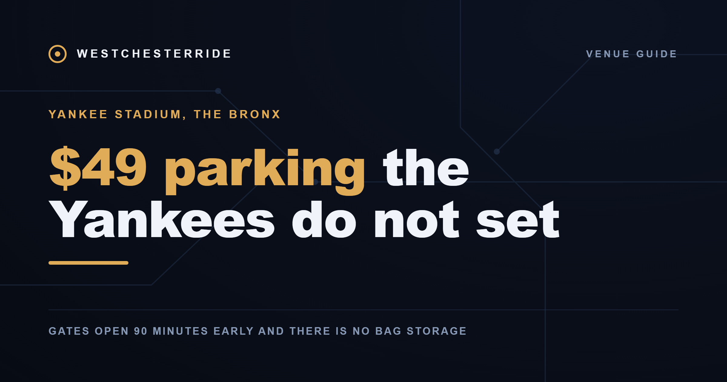 Yankee Stadium: parking, gates and bag rules | WestchesterRide