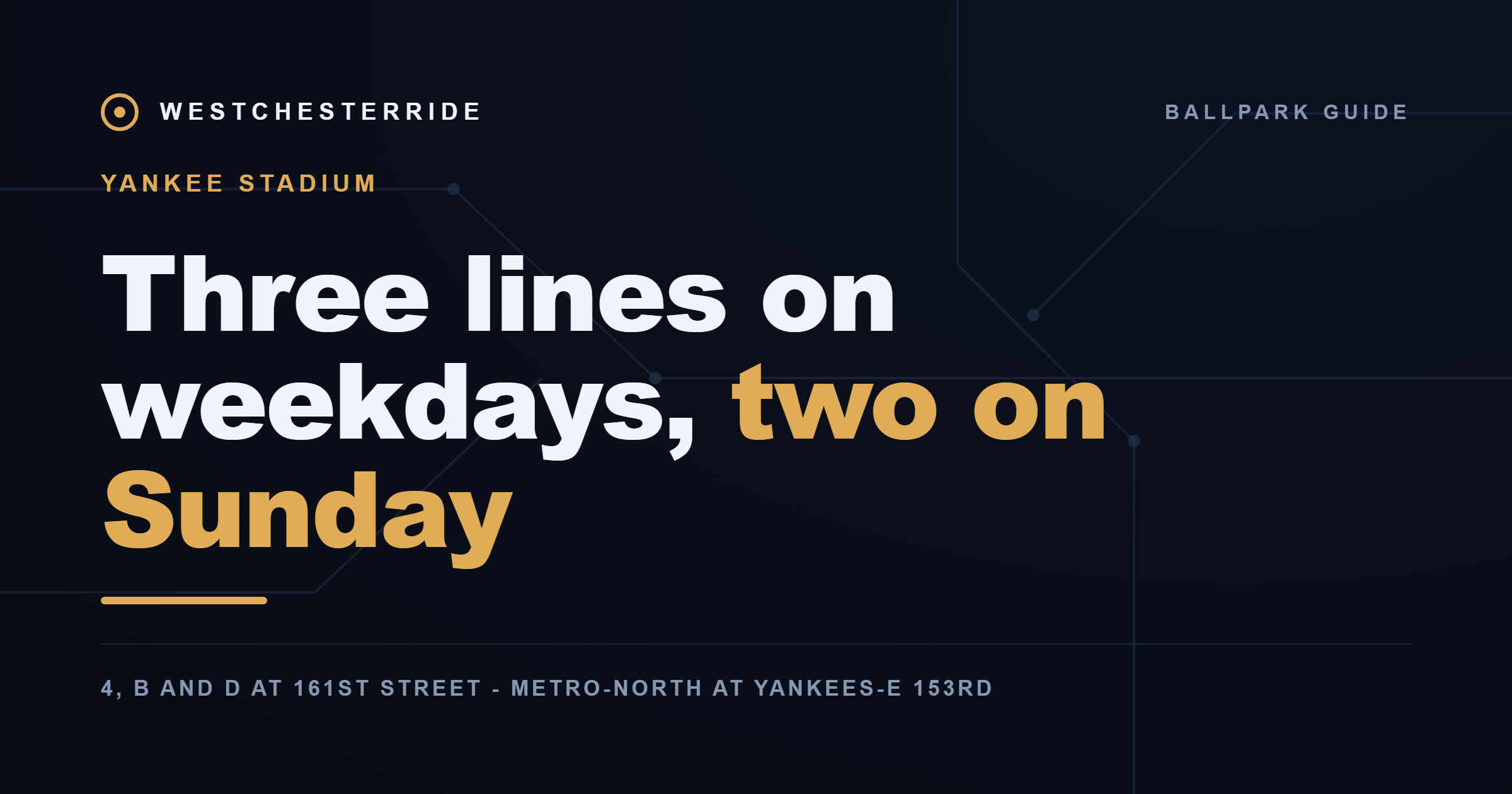 Yankee Stadium by subway and Metro-North | WestchesterRide